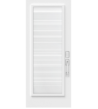 Vitrail de porte Azur
