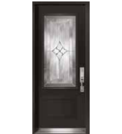 Vitrail de porte Mia