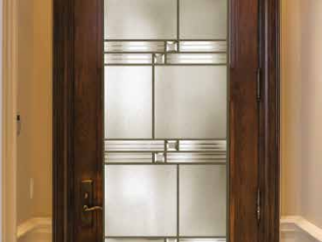 Vitrail de porte Tendance